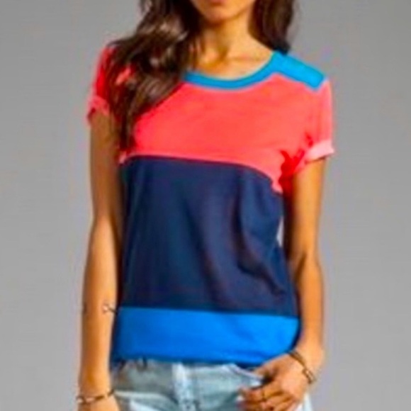 Marc by Marc Jacobs Colorblock Tee - Picture 1 of 6